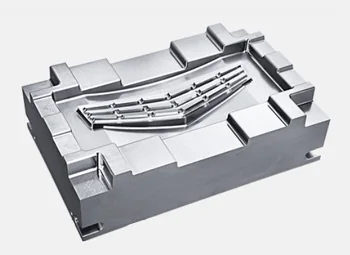 Mold insert, slider, or curved-surface steel component
