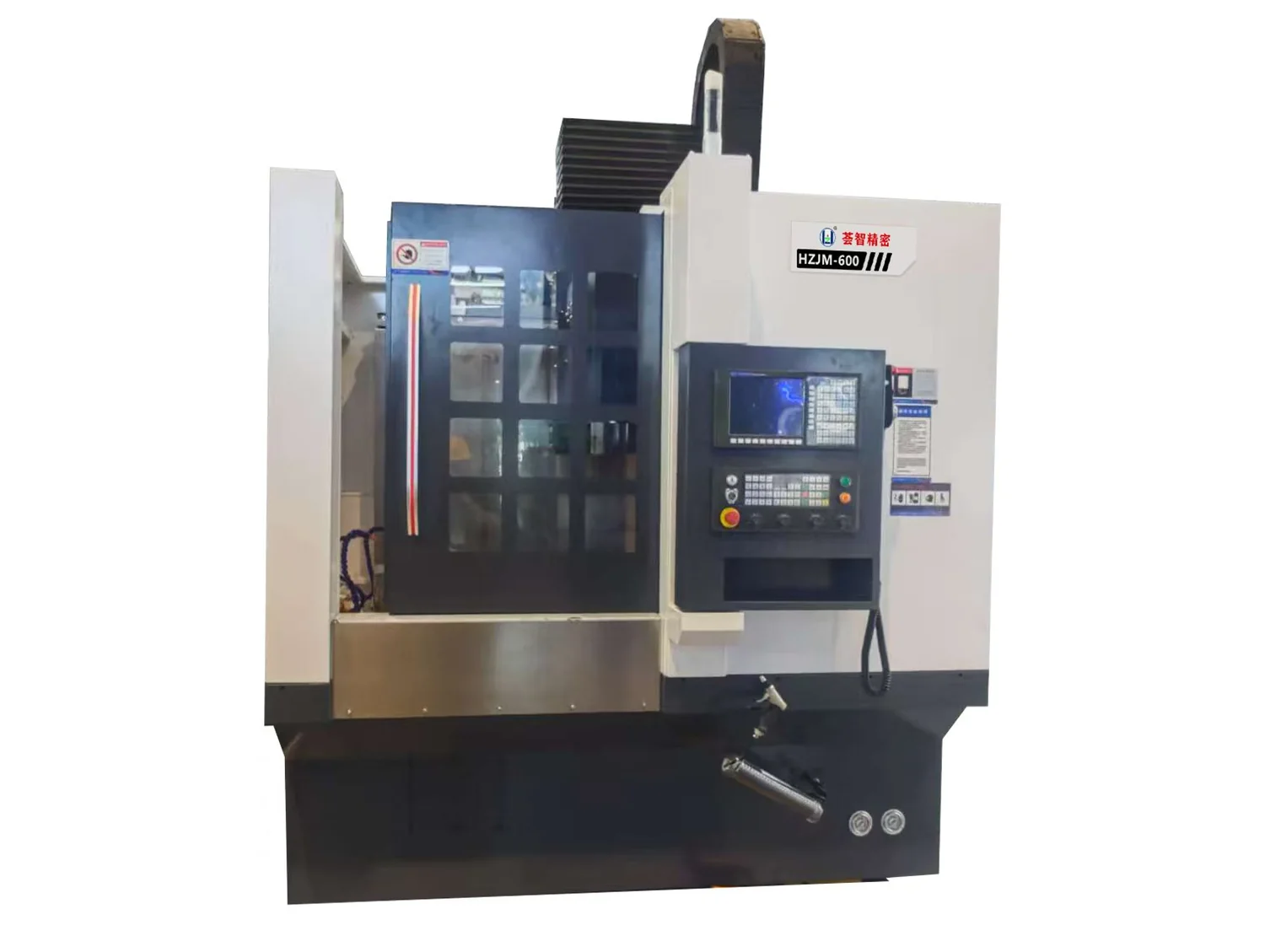 Actual WISEECNC VTM-800 vertical turn-mill machine front view
